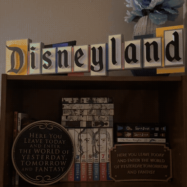 Vintage Disneyland Replica LED Sign
