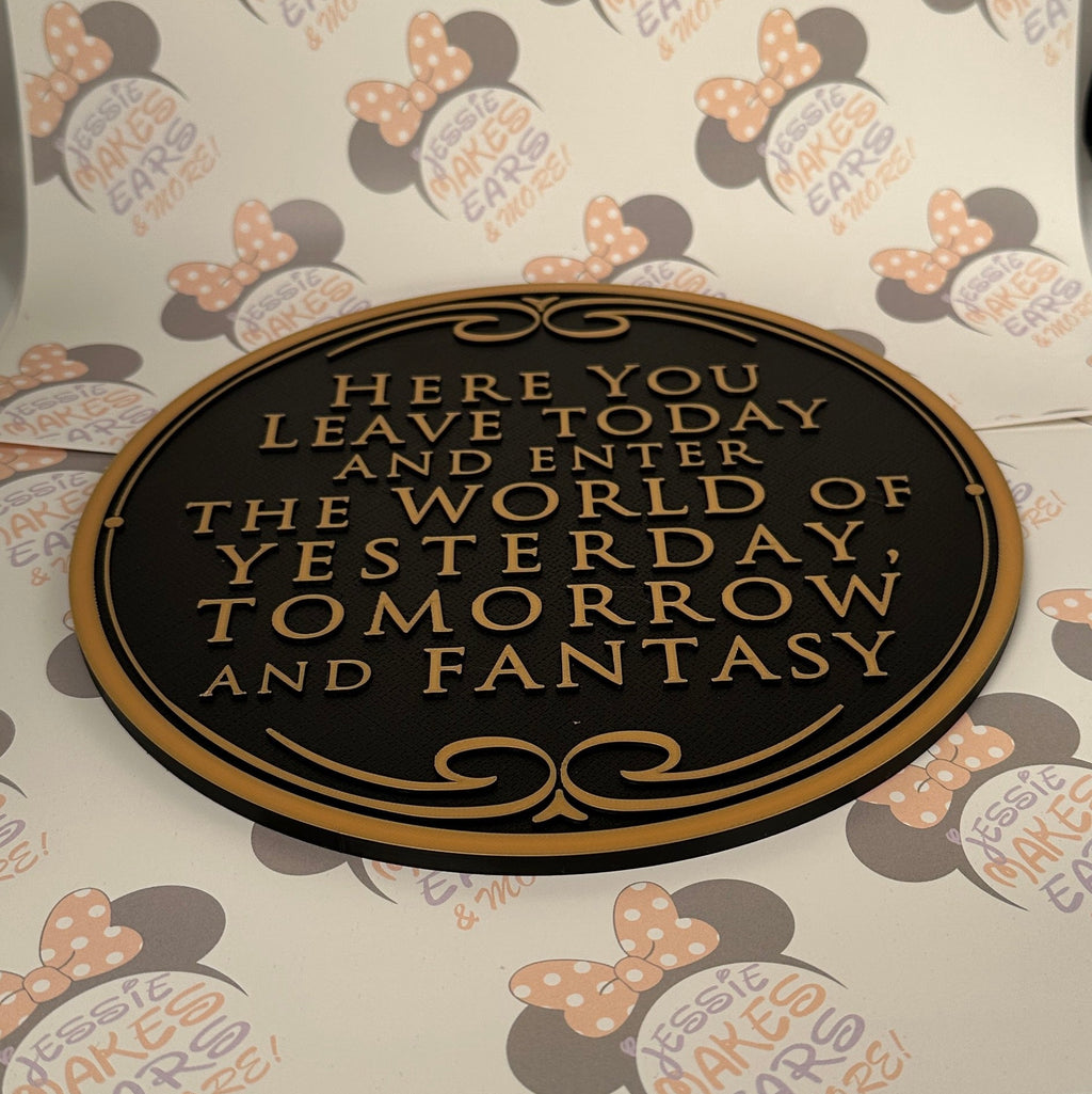 Florida Entrance Replica Sign
