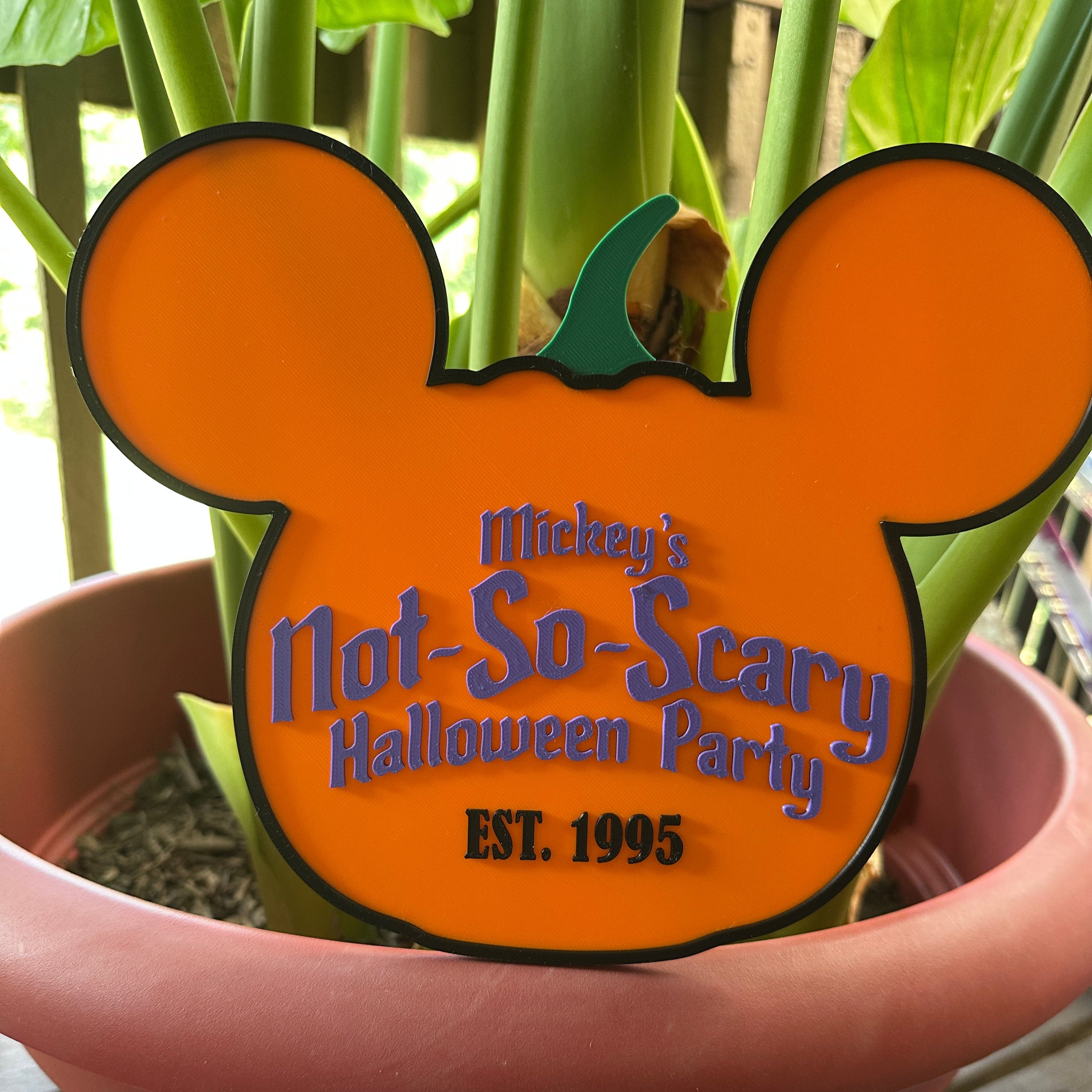 "Not-So-Scary" Halloween Sign