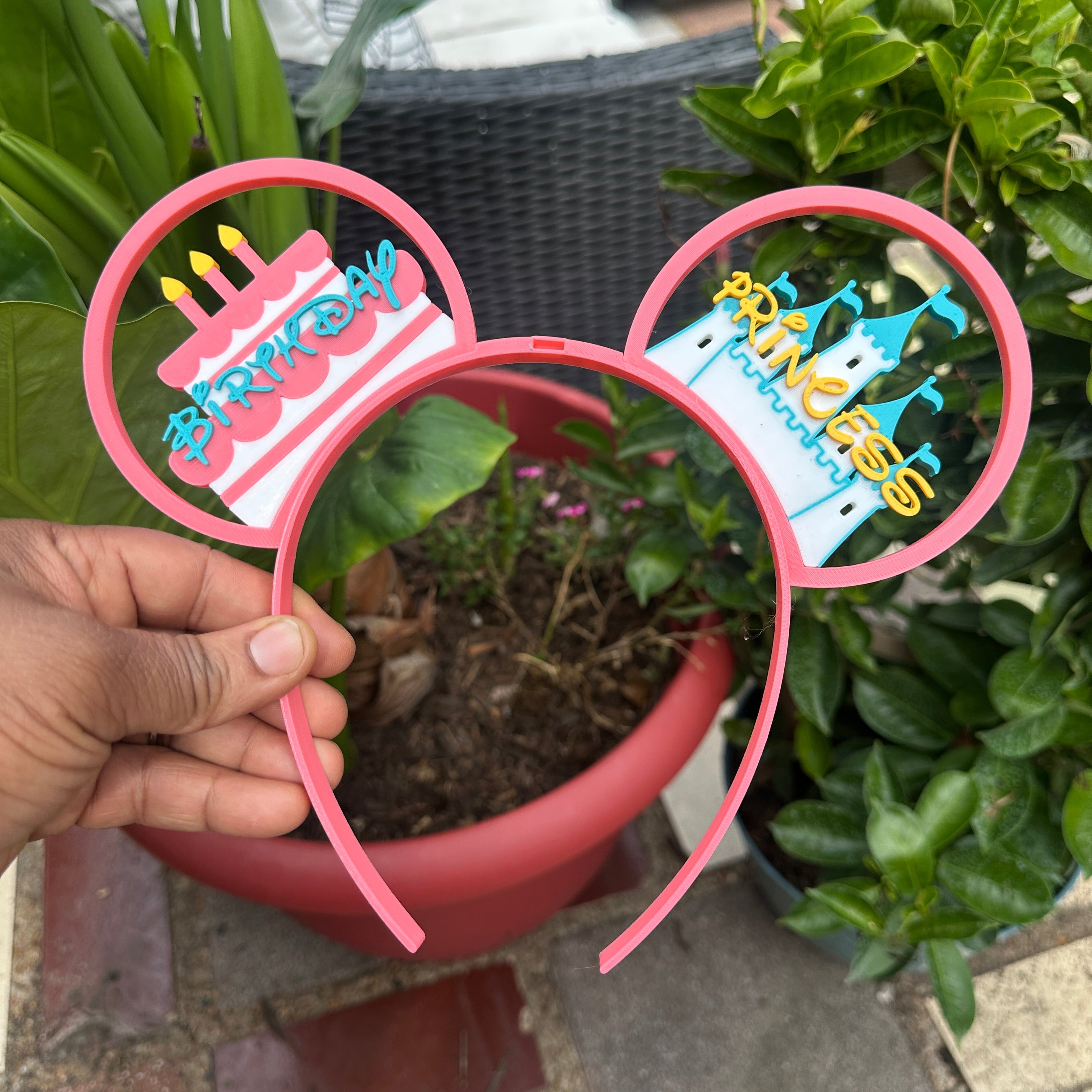 Birthday Princess Theme Park Ears