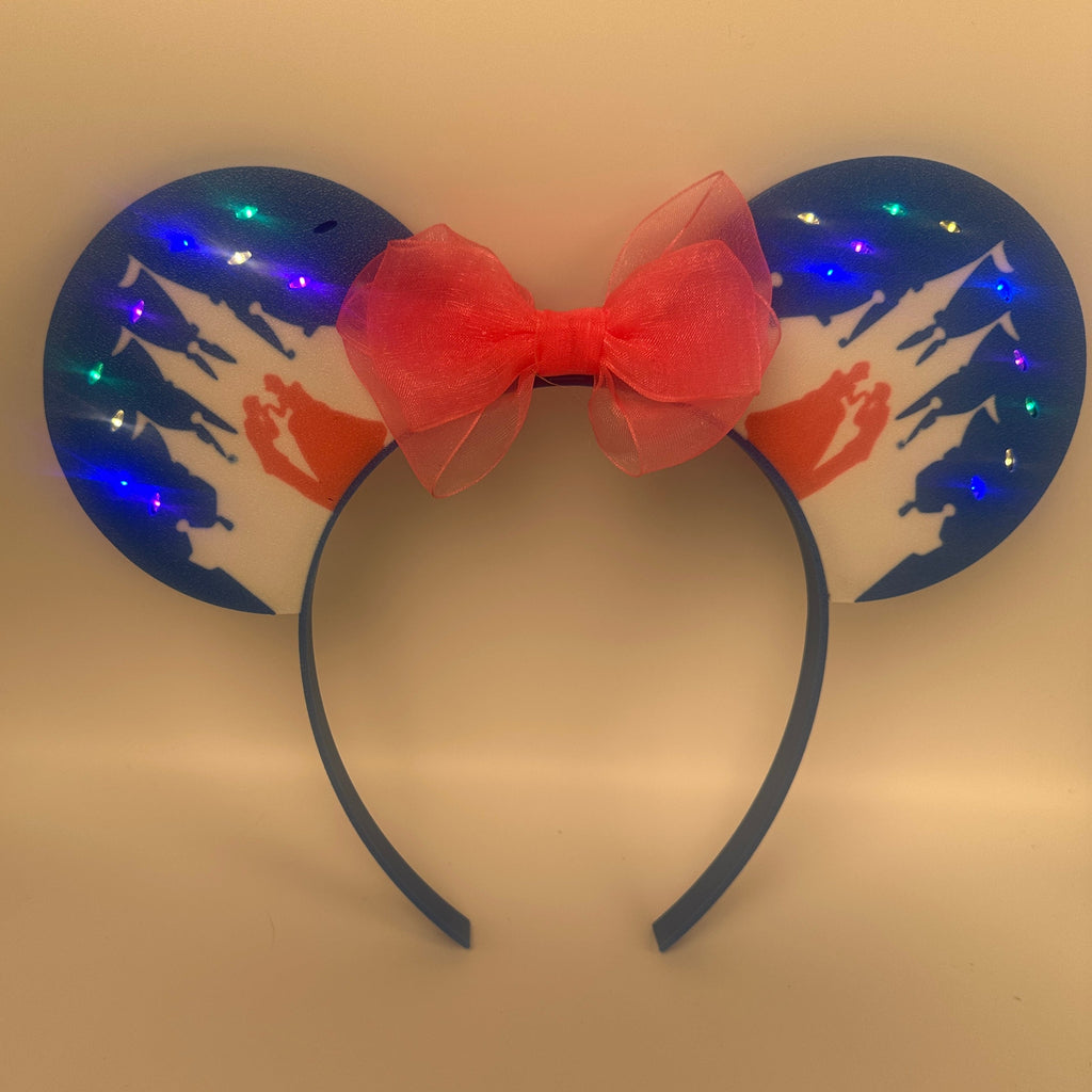 Light Up Rainbow Princess Theme Park Ears