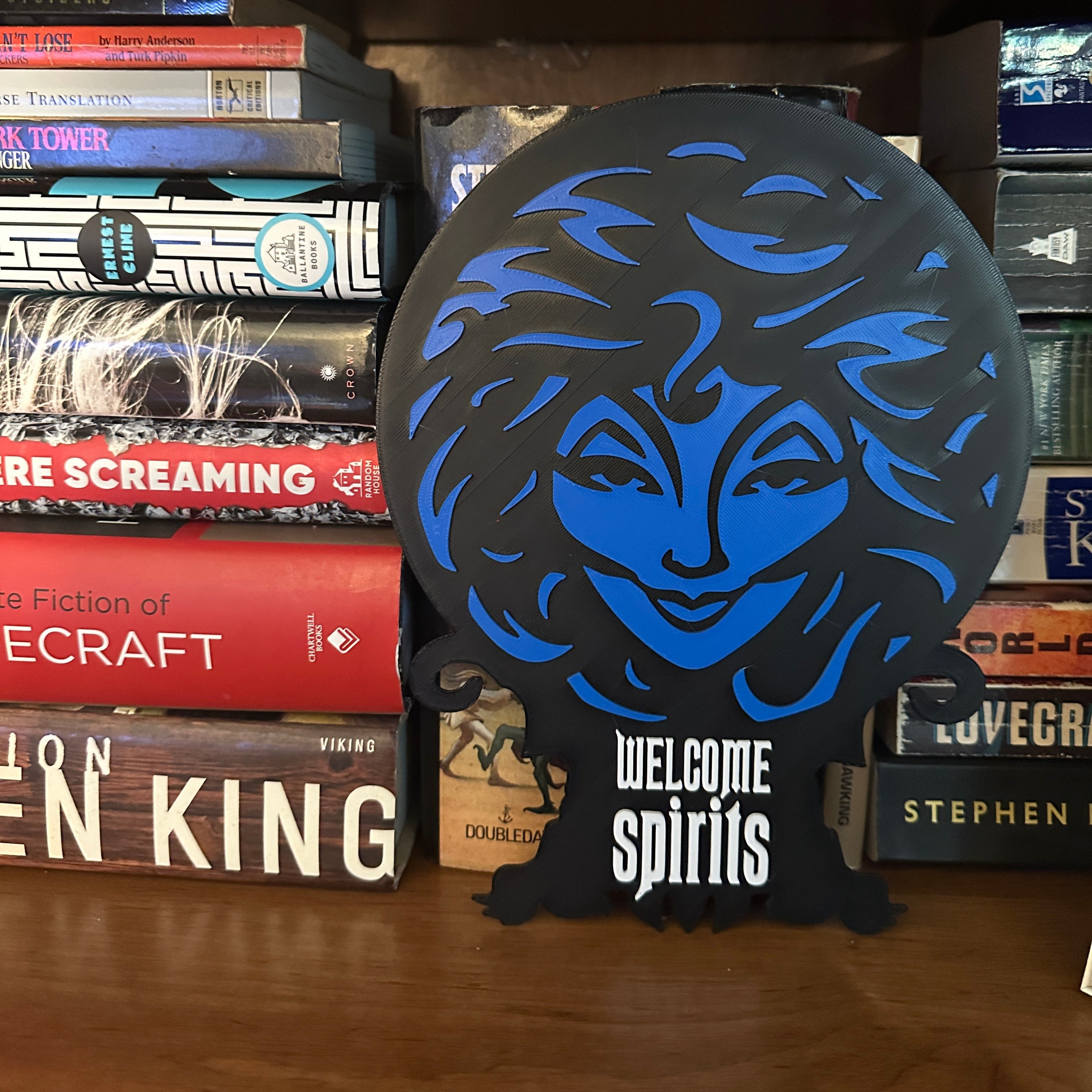 “Spirits Welcome” Madame Leota Sign