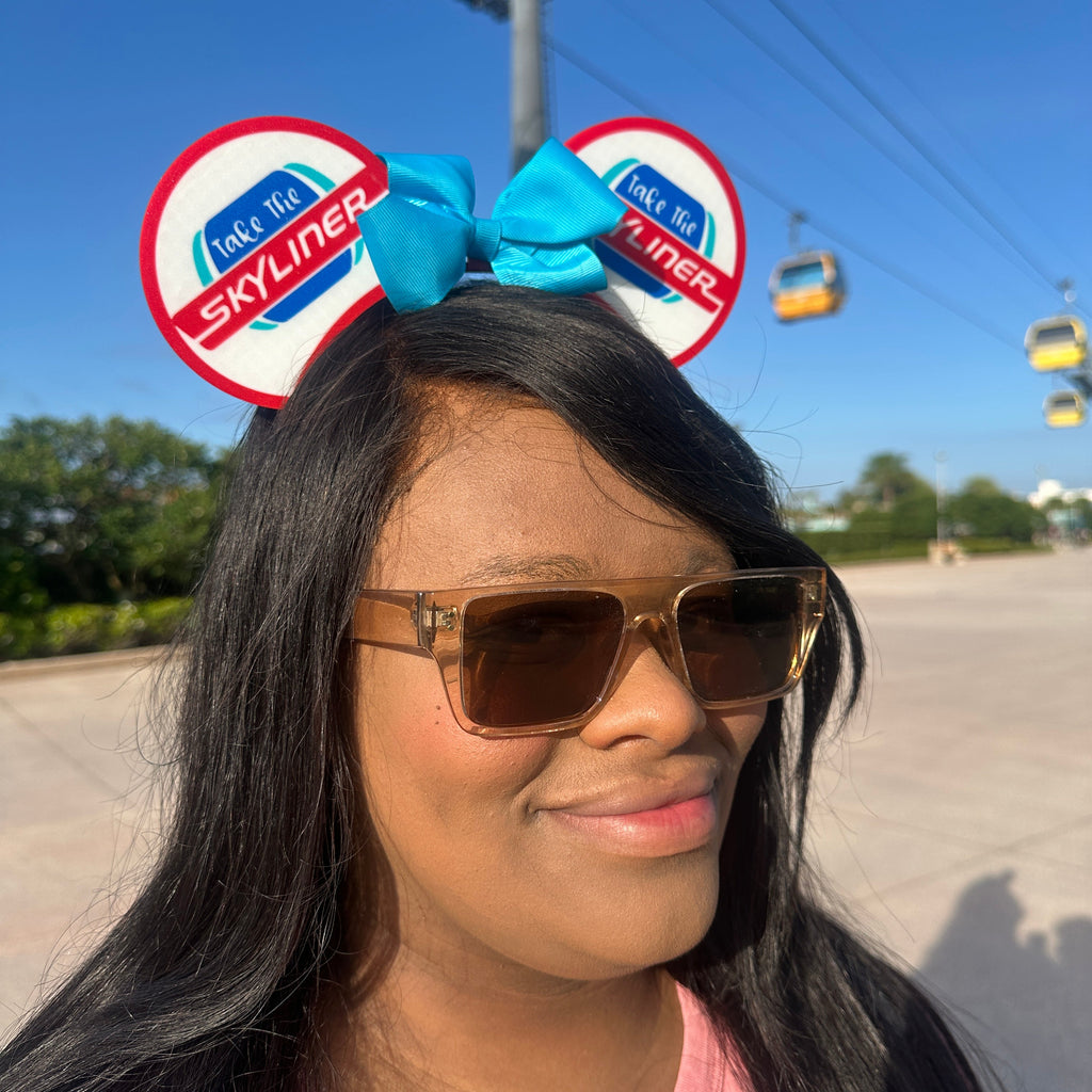 "Take the Skyliner" Theme Park Ears