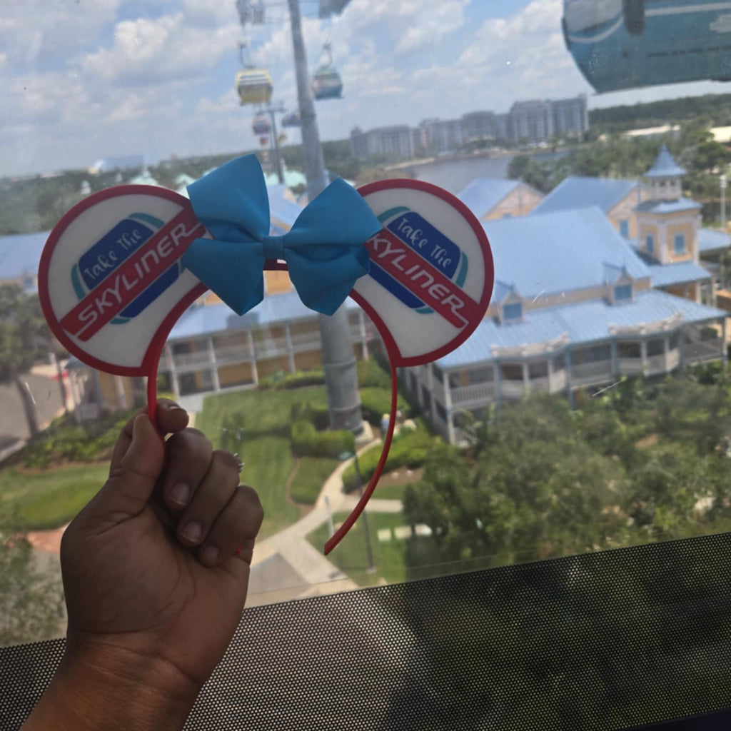 "Take the Skyliner" Theme Park Ears