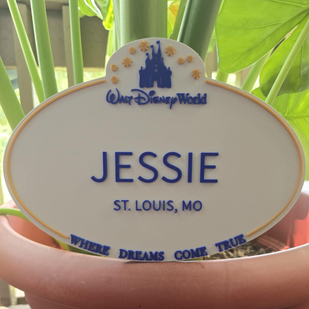 Custom Name Tag Sign