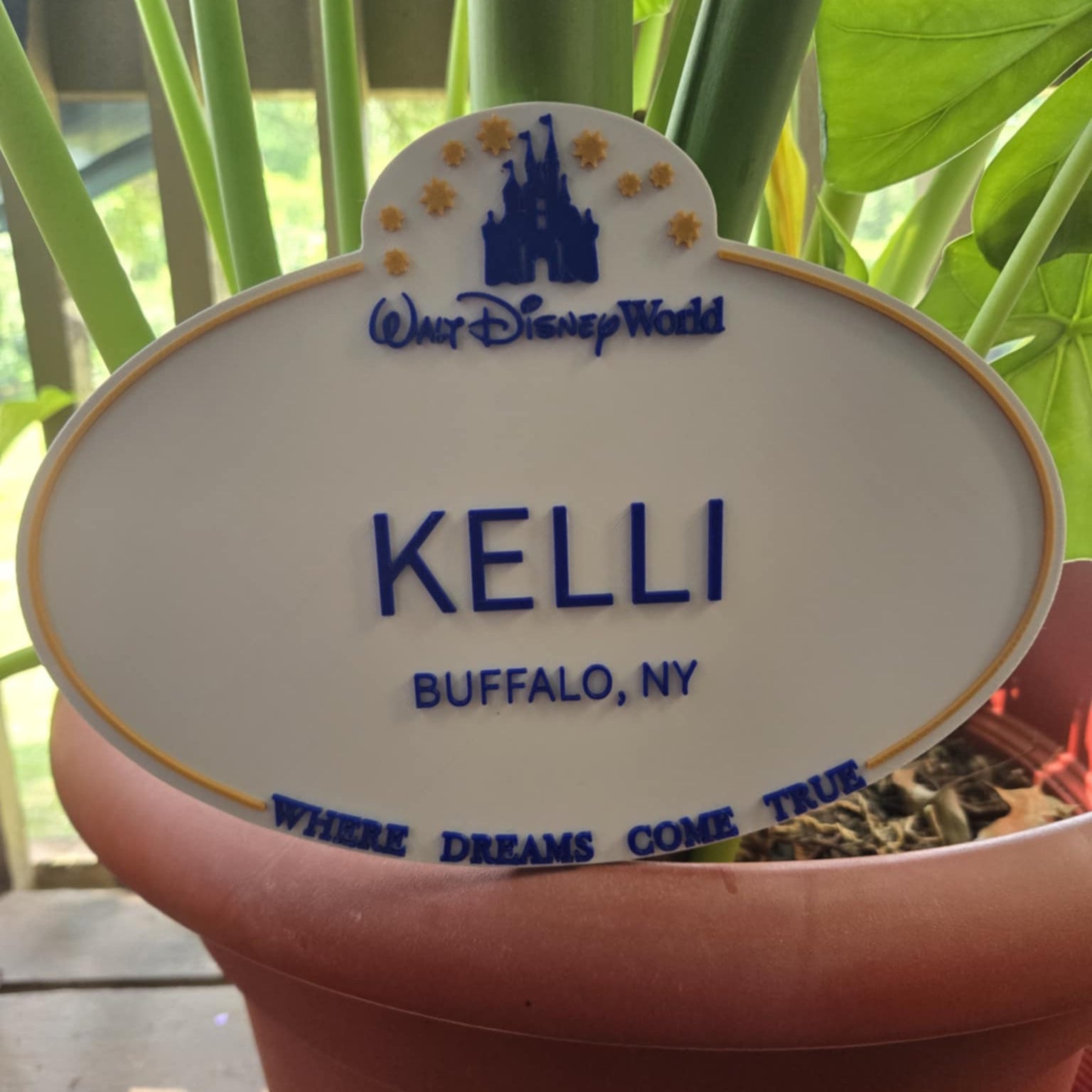Custom Name Tag Sign