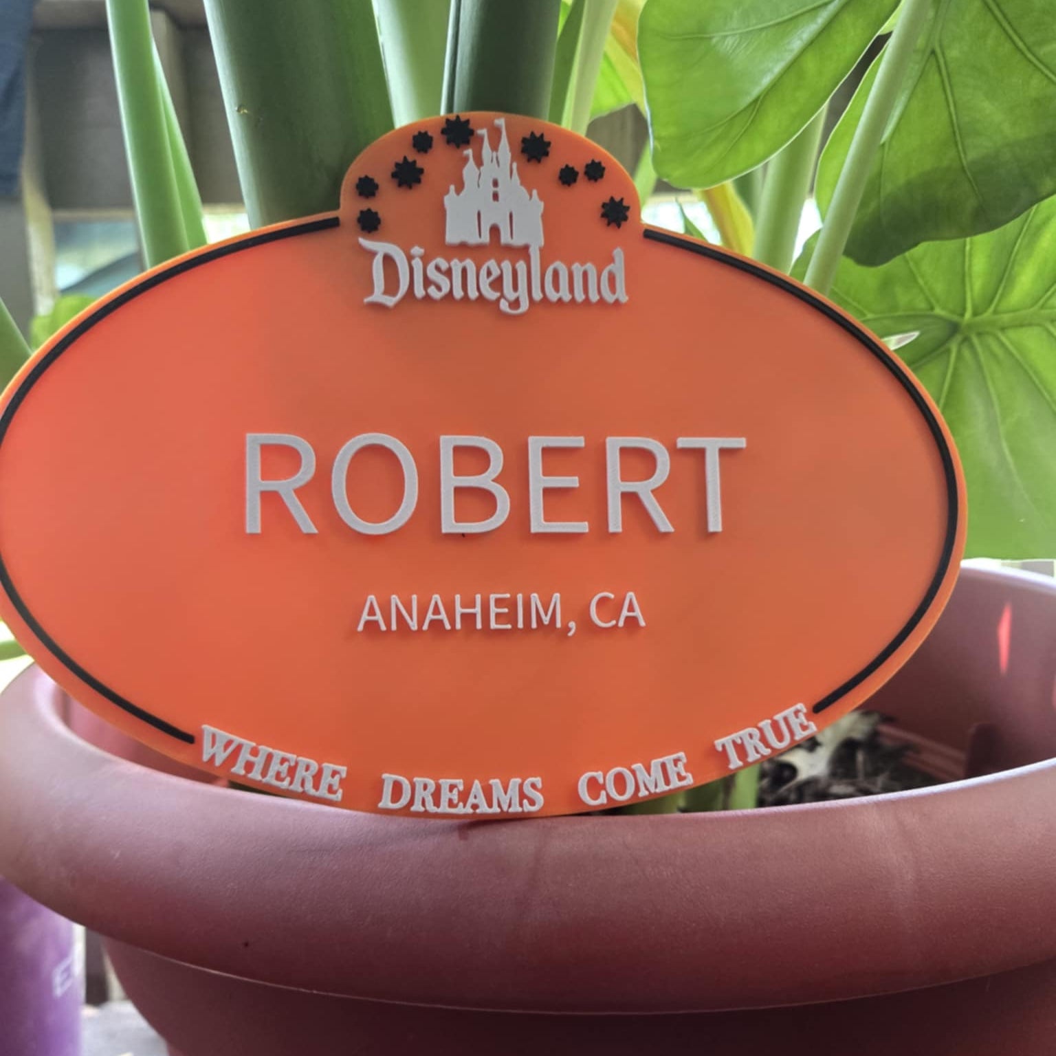 Custom Name Tag Sign